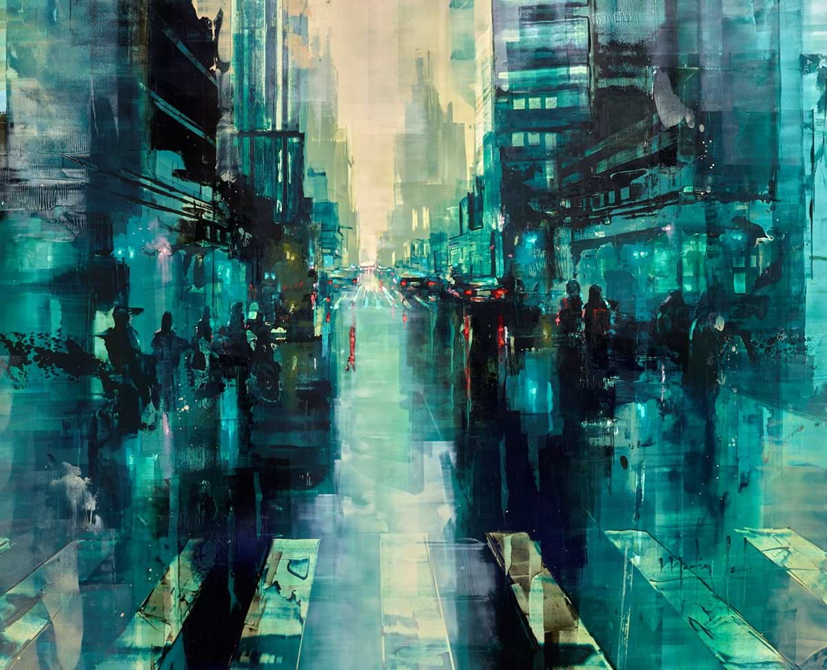 London Dancing in the Rain