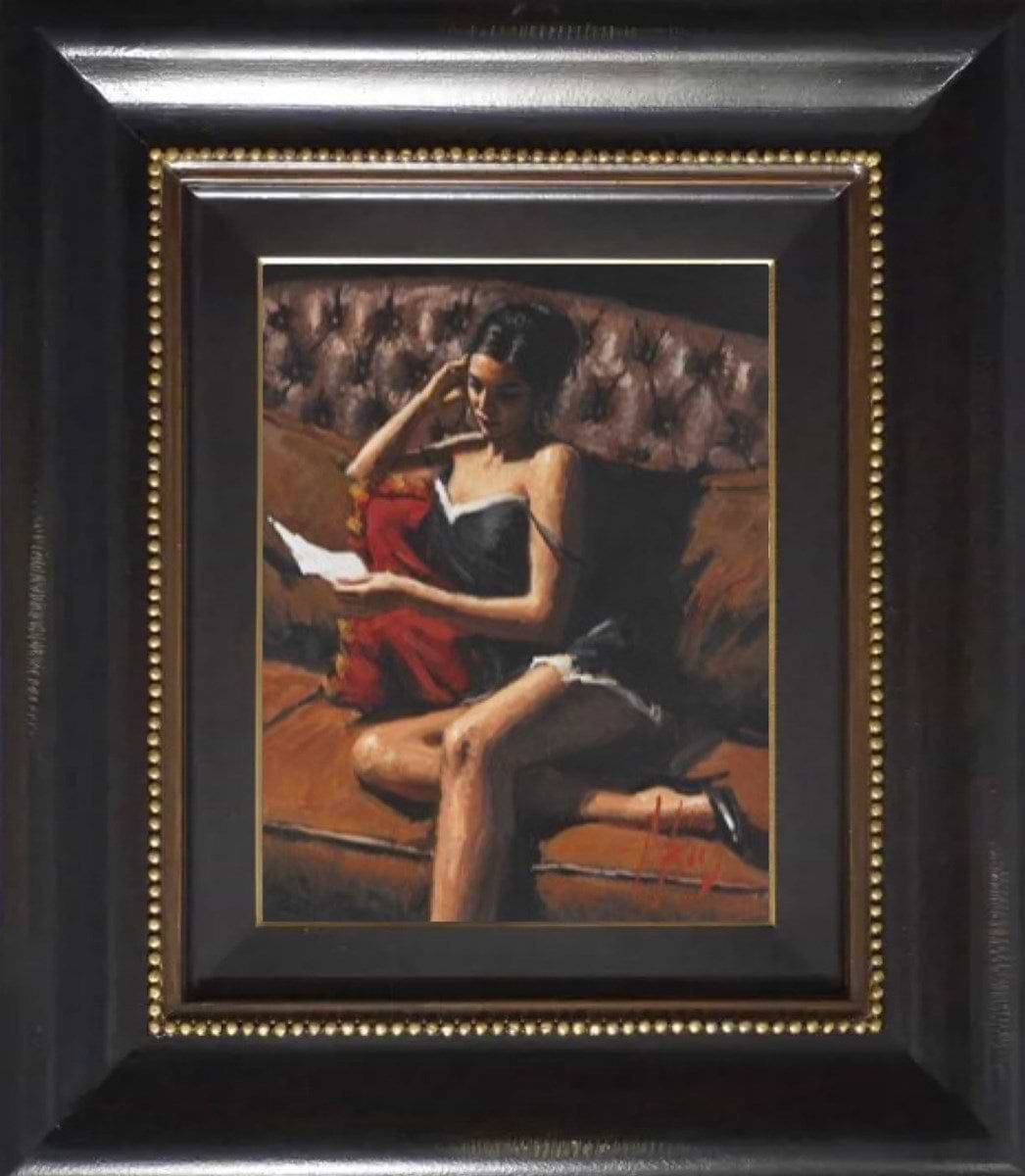 Study for Saba with Letter VIII (Framed)