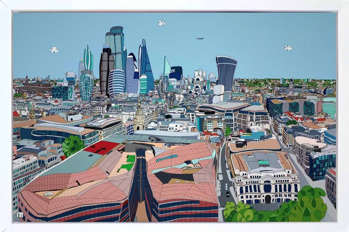 View From St Pauls II (Framed)