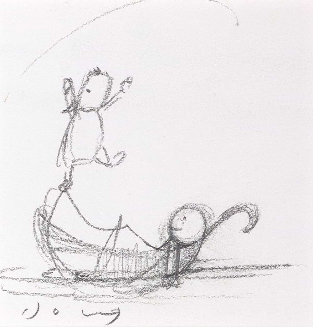 Best Day of My Life, Balancing Dog (Sketch)