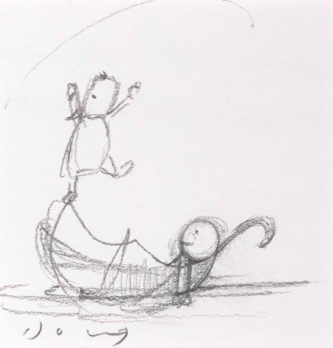 Best Day of My Life, Balancing Dog (Sketch)