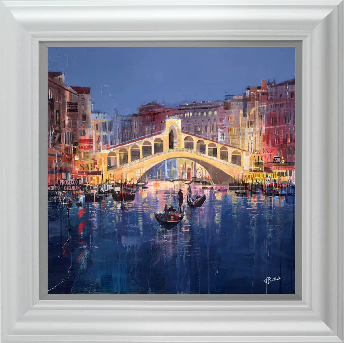Rialto Lights (Framed)