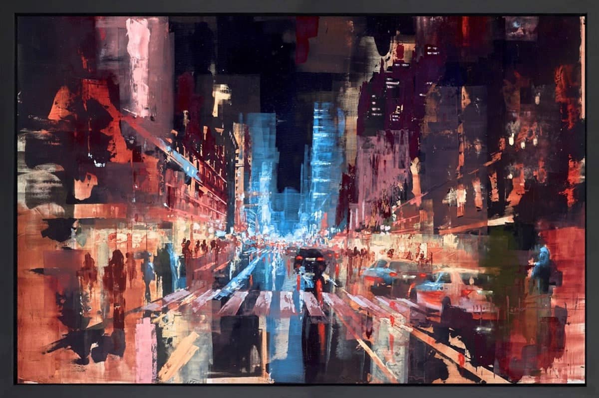 New York out of the dark VII (Framed)