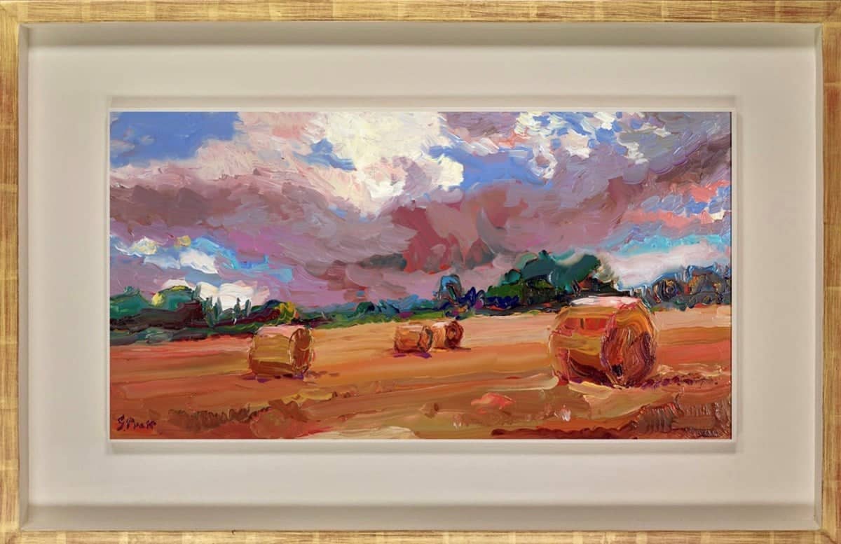 Straw Bales, Stow-on-the-Wold (Framed)