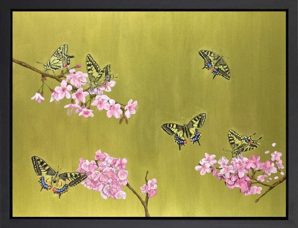 Happiness Is a Butterfly (Framed)