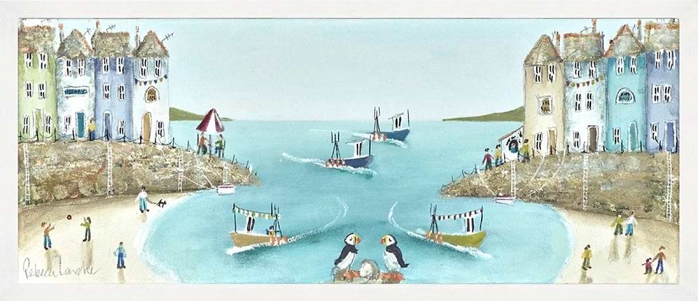 Puffin Tack (Framed)