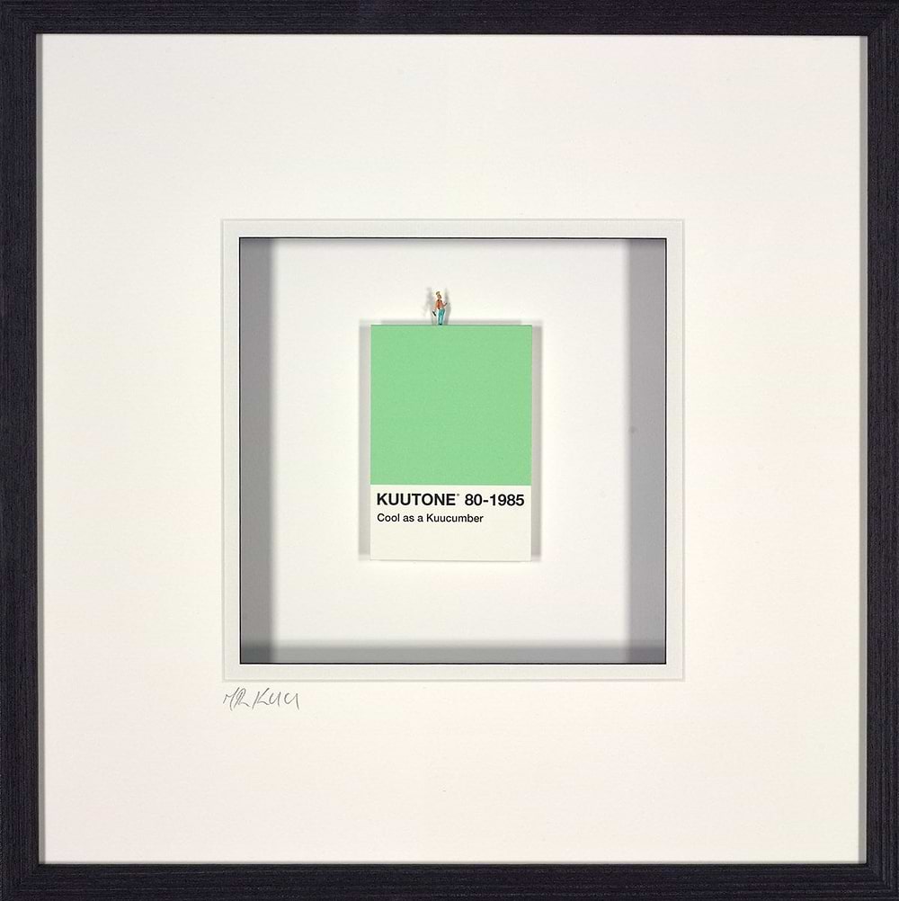 Cool as a Kuucumber (Framed)