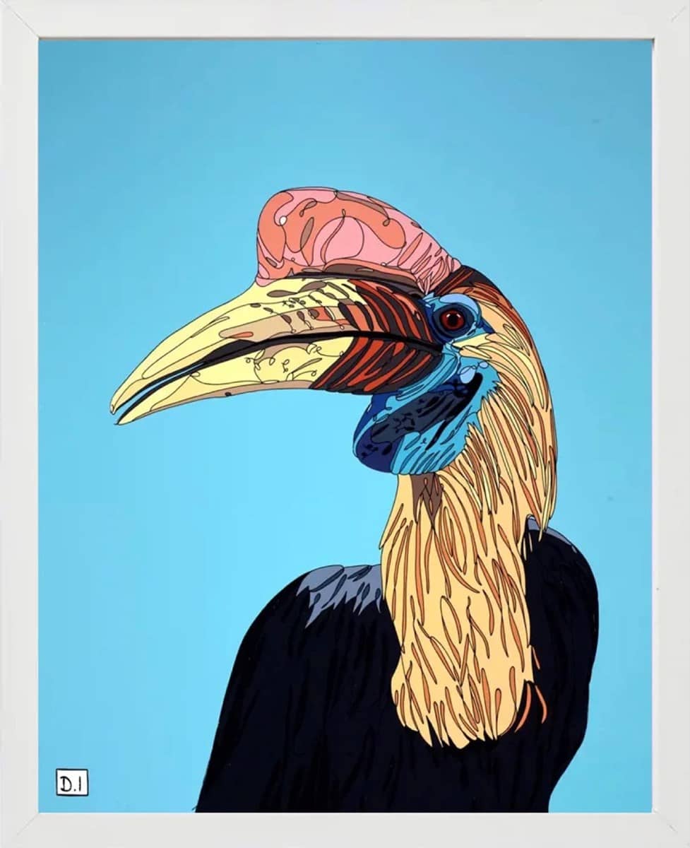 Hornbill II (Framed)