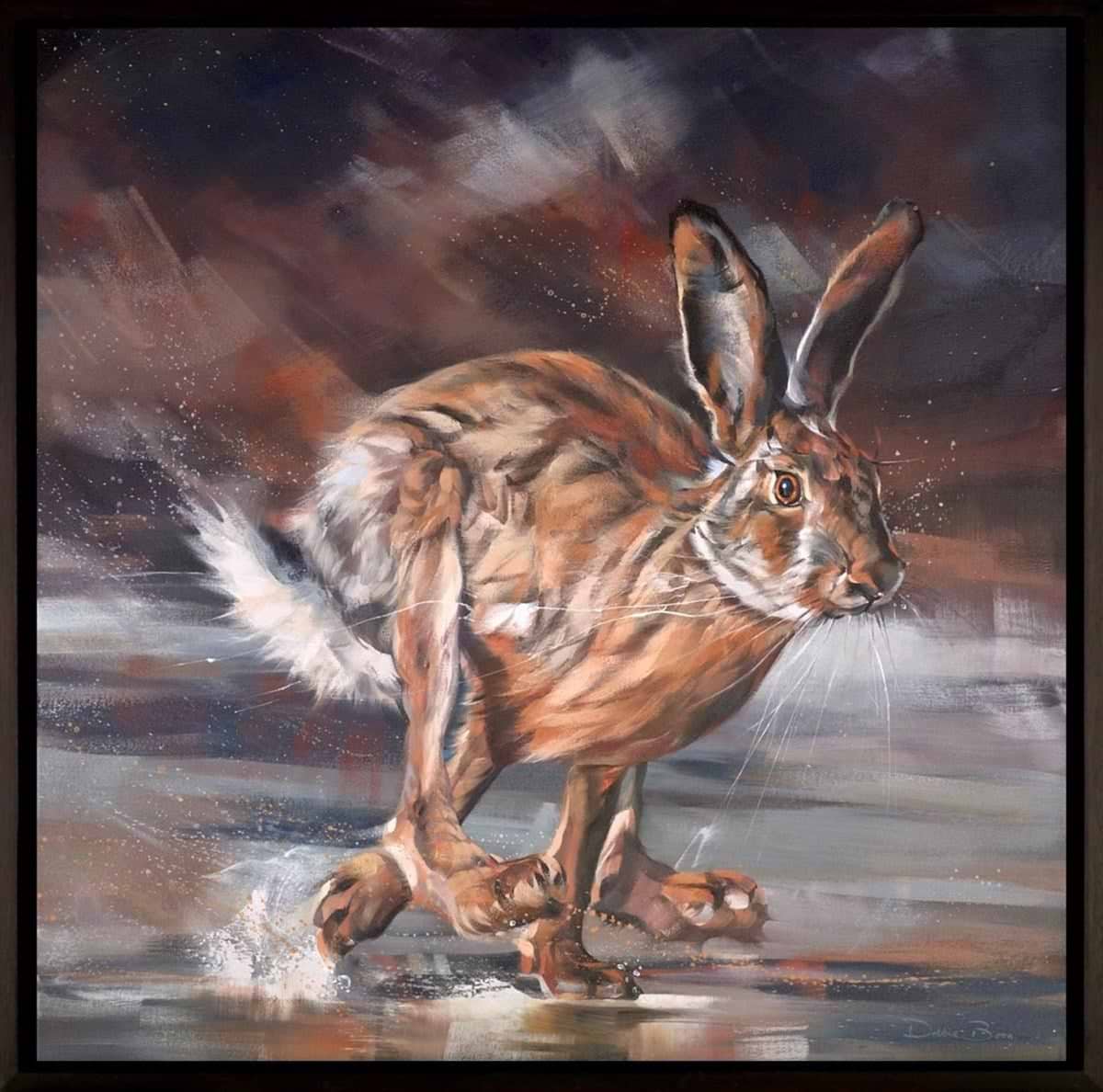On Frozen Pond (Framed)