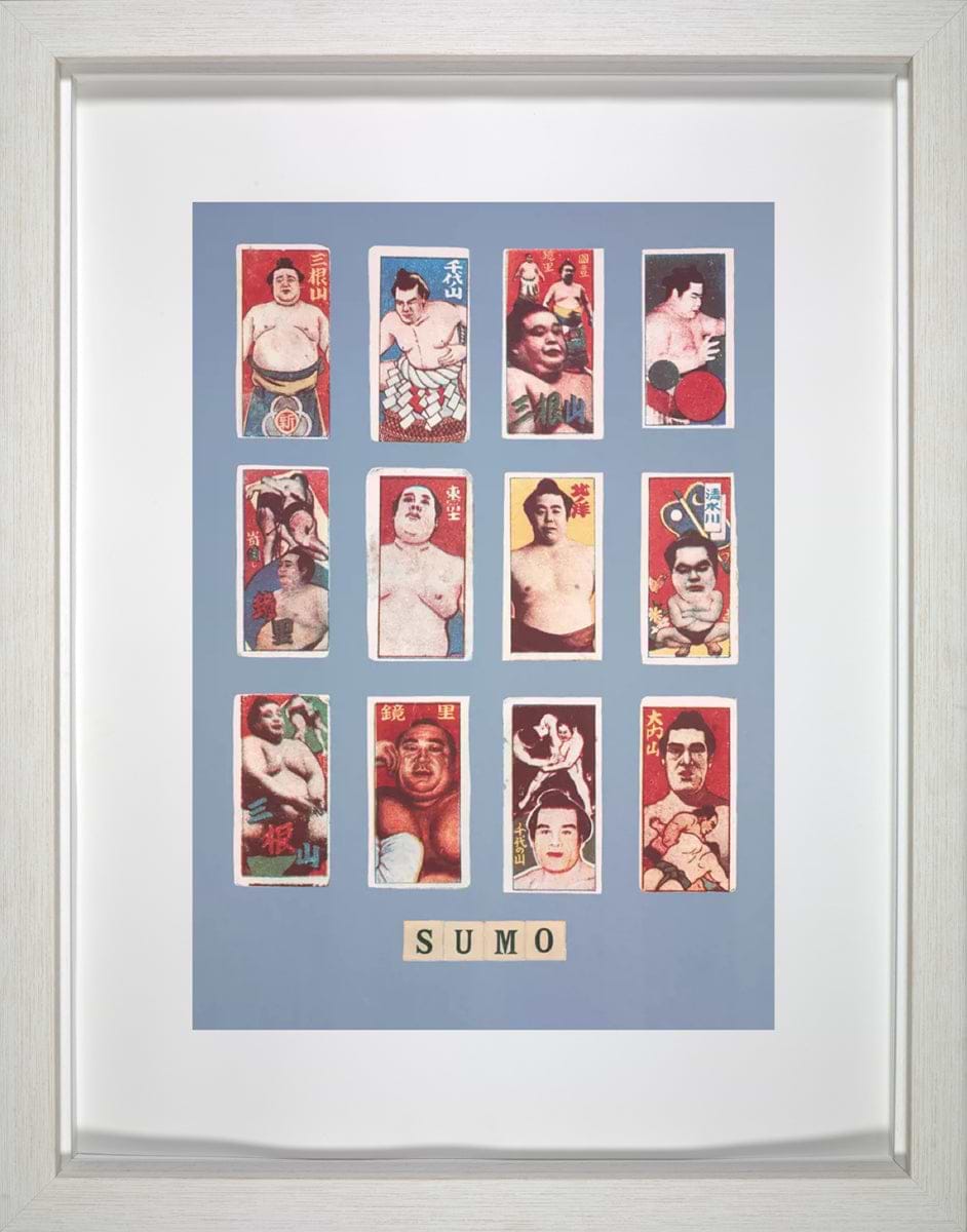 S is for Sumo, 1991 (Framed)