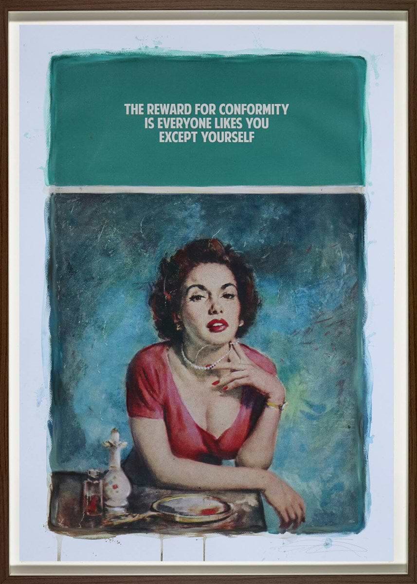 The Reward For Conformity (Framed)
