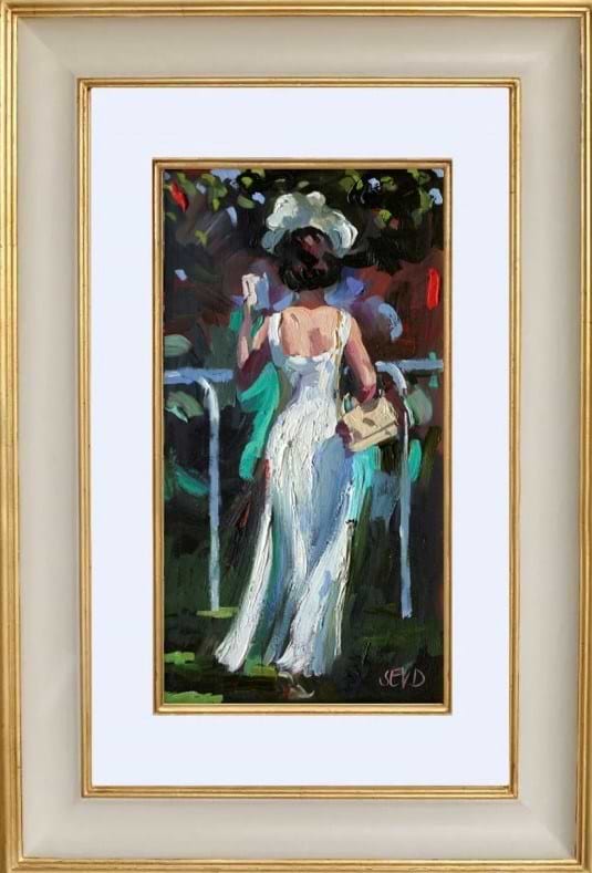 Race Day Glamour (Framed)