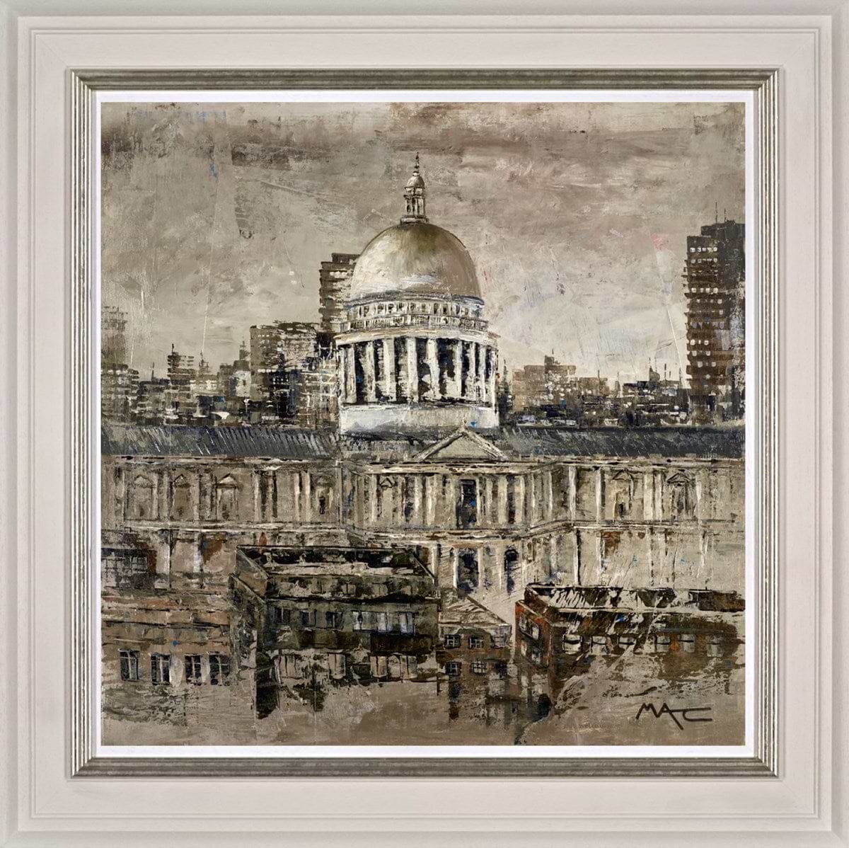 St Paul's In Sepia, London (Framed)