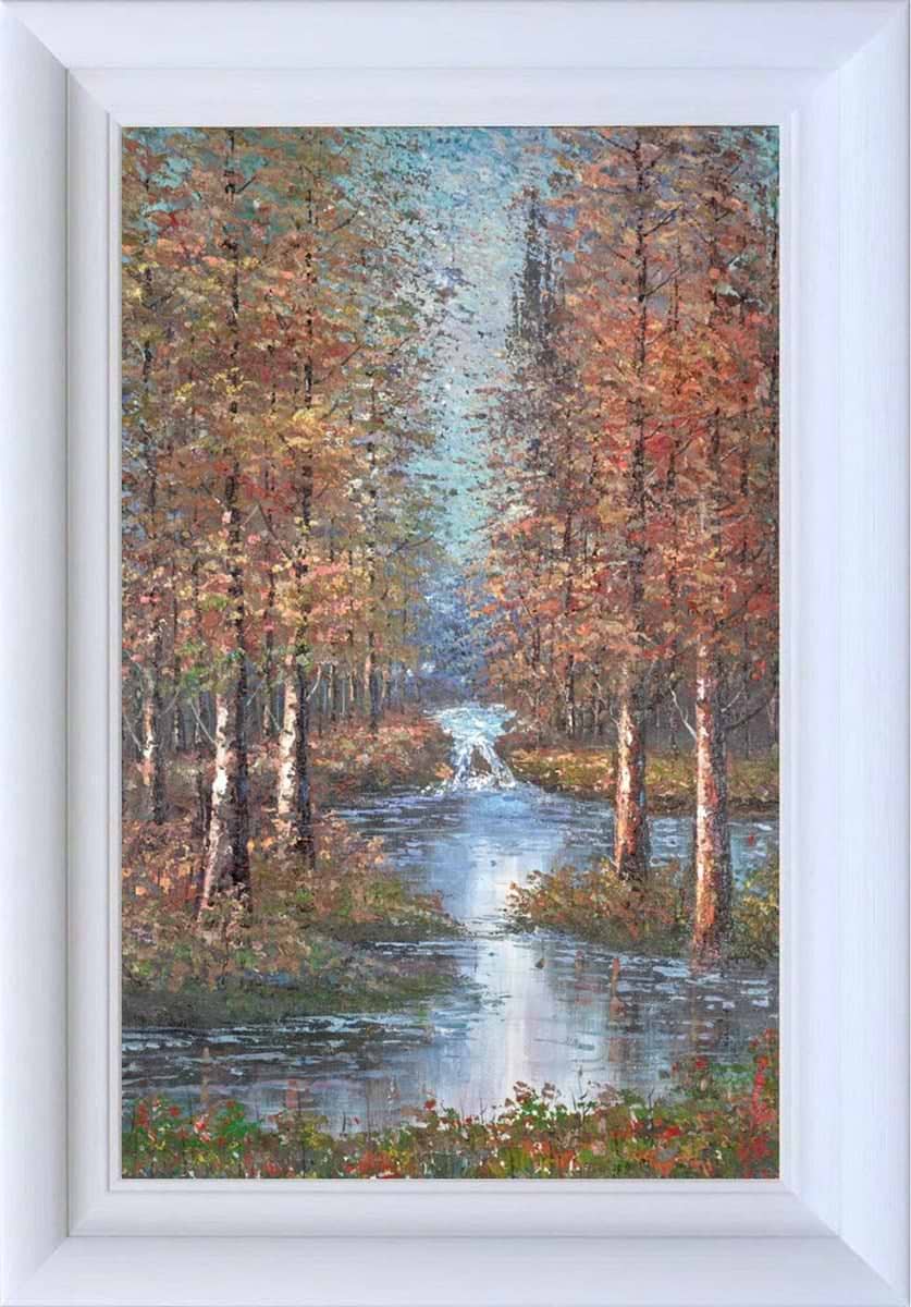 Flowing II (Framed)