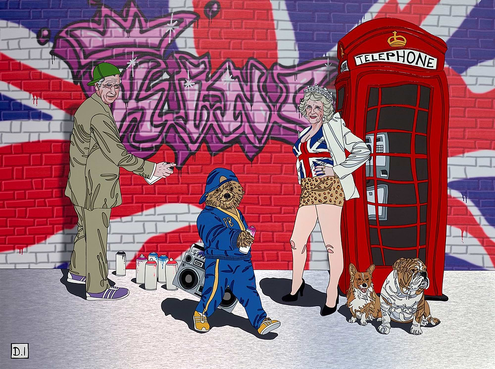 King,Camilla and Paddington