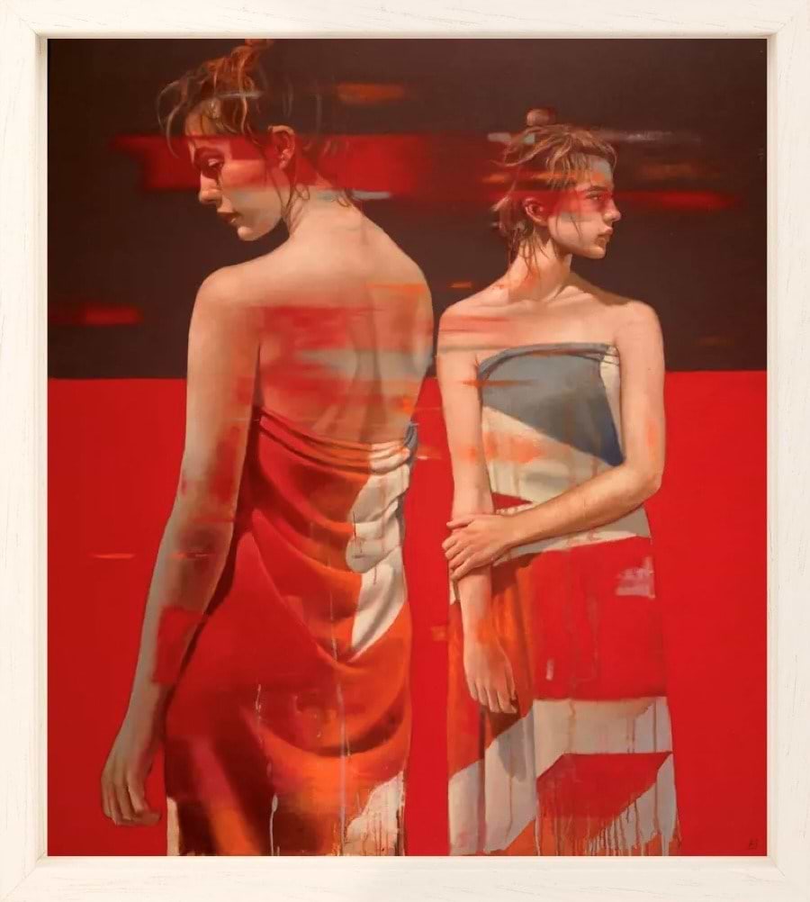 Flag II (Vivienne) (Framed)