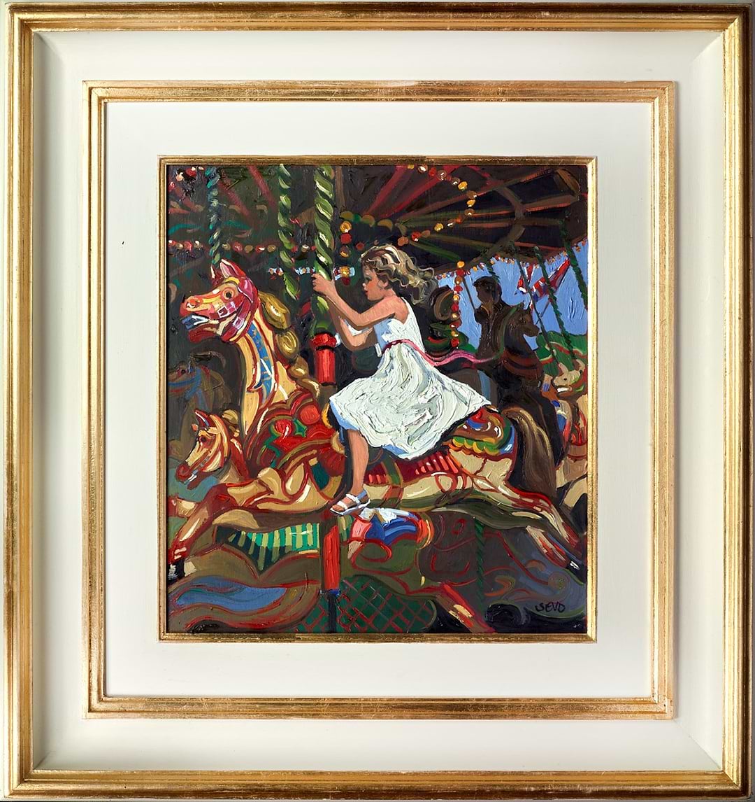 Carefree Days of the Fair (Framed)