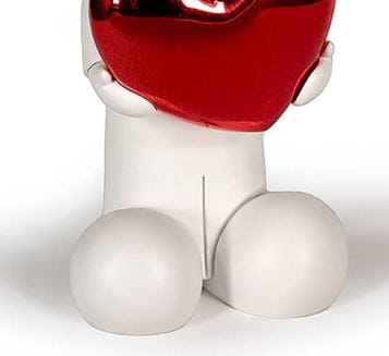 One Love (White and Red) (Detail2)