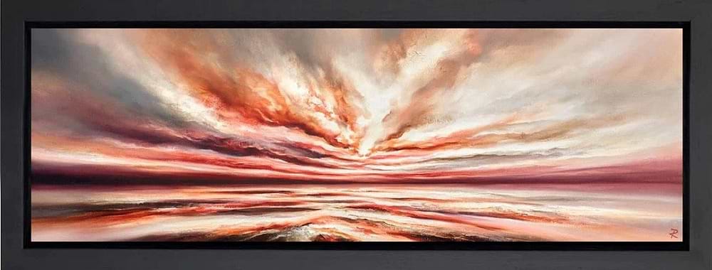 Sunkissed Shores II (Framed)