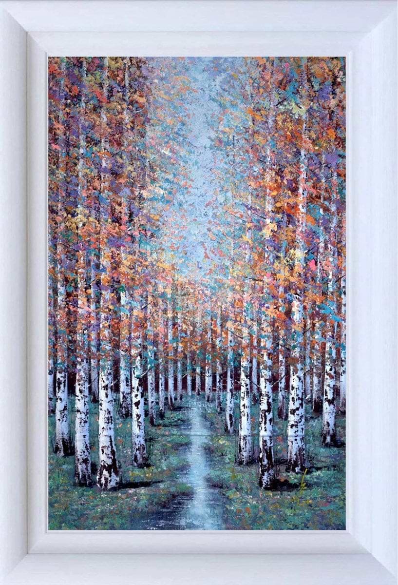 A Colourful Forest III (Framed)