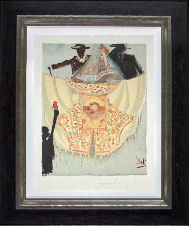 Parody of Micaela (Carmen Act III), 1970 (Framed)