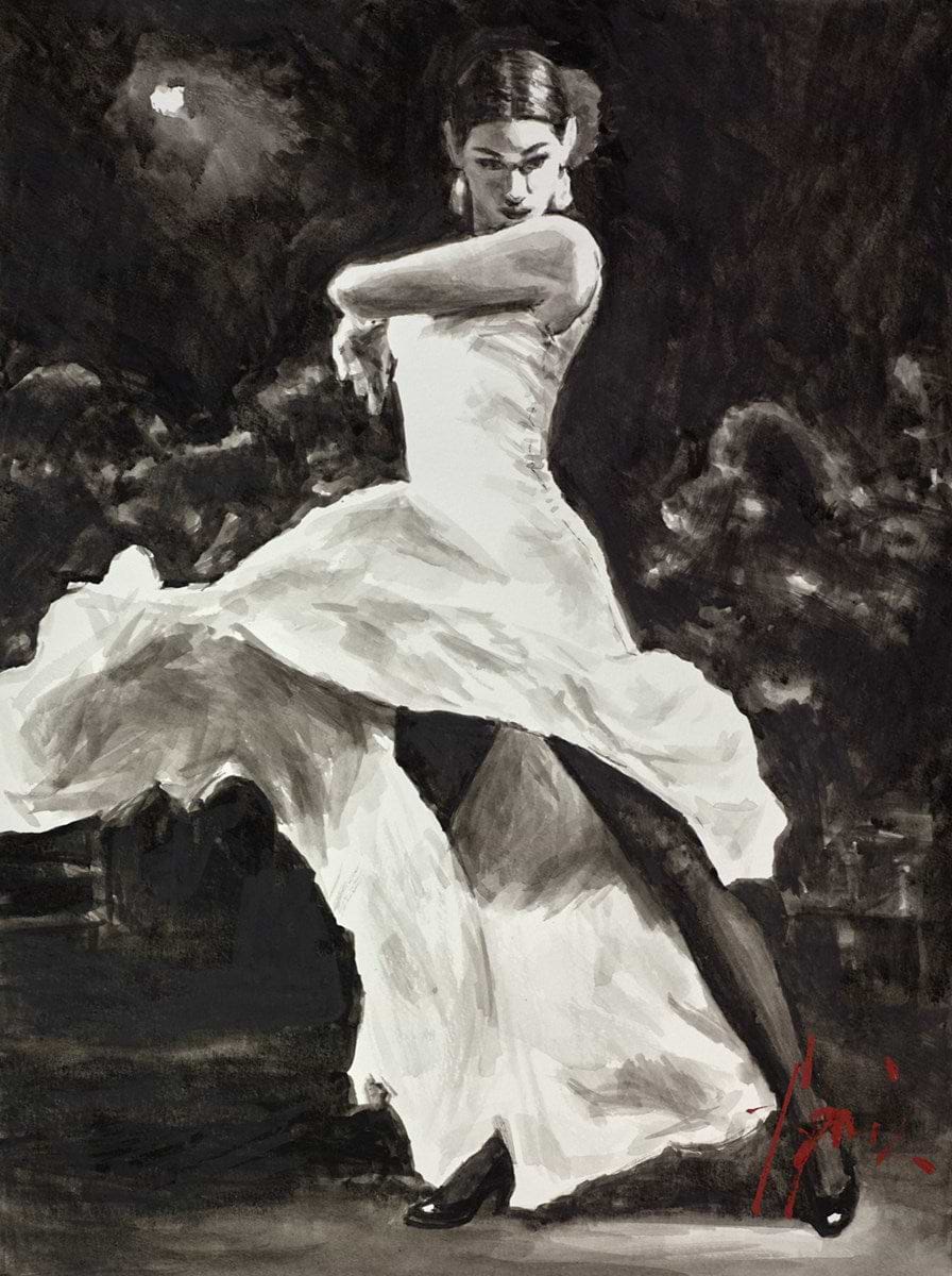 Flamenca en Blanco