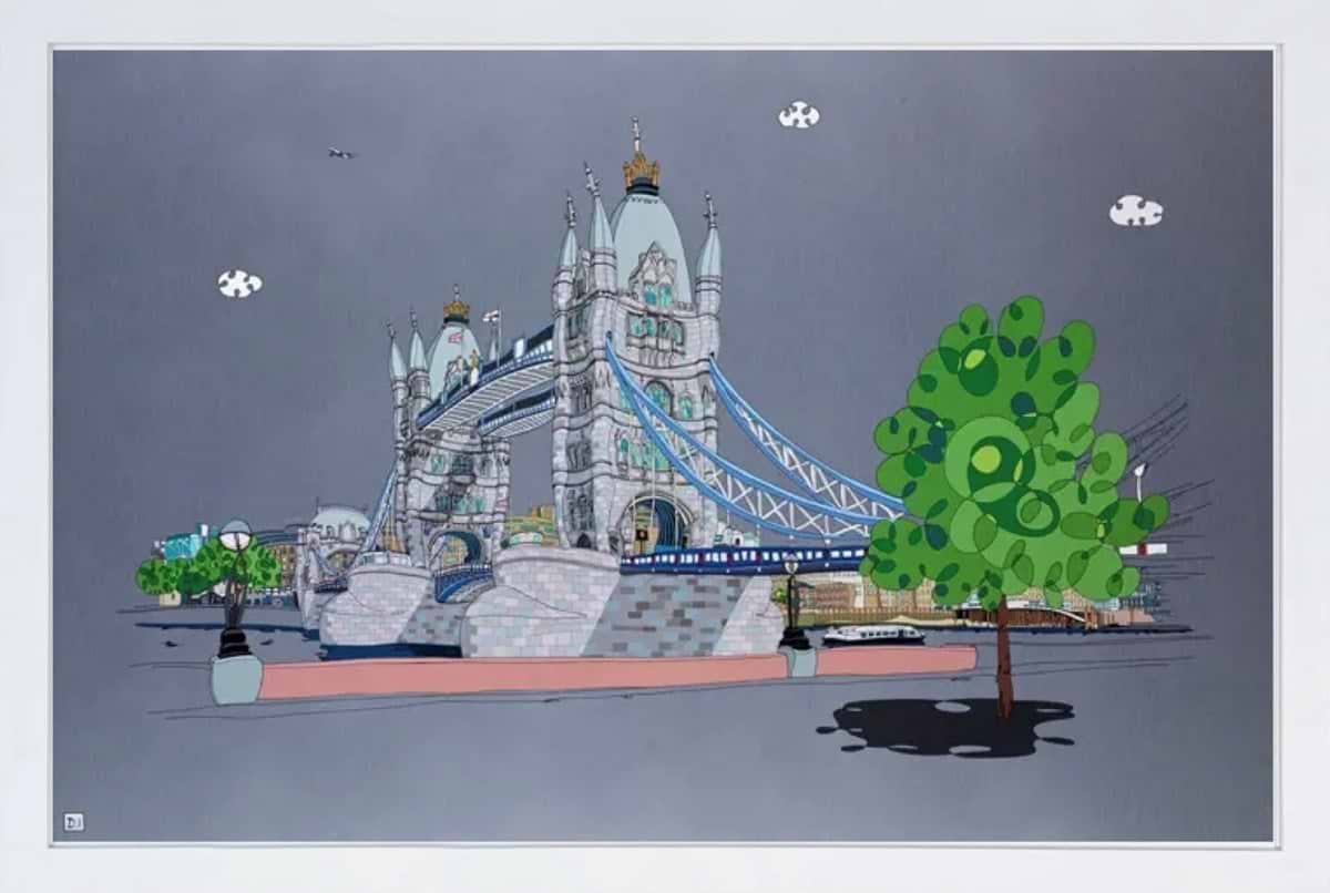 Tower Bridge Floated (Framed)