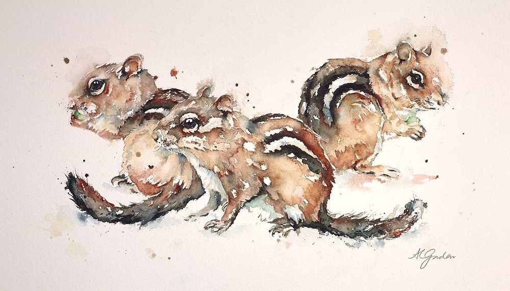 Trio of Chipmonks