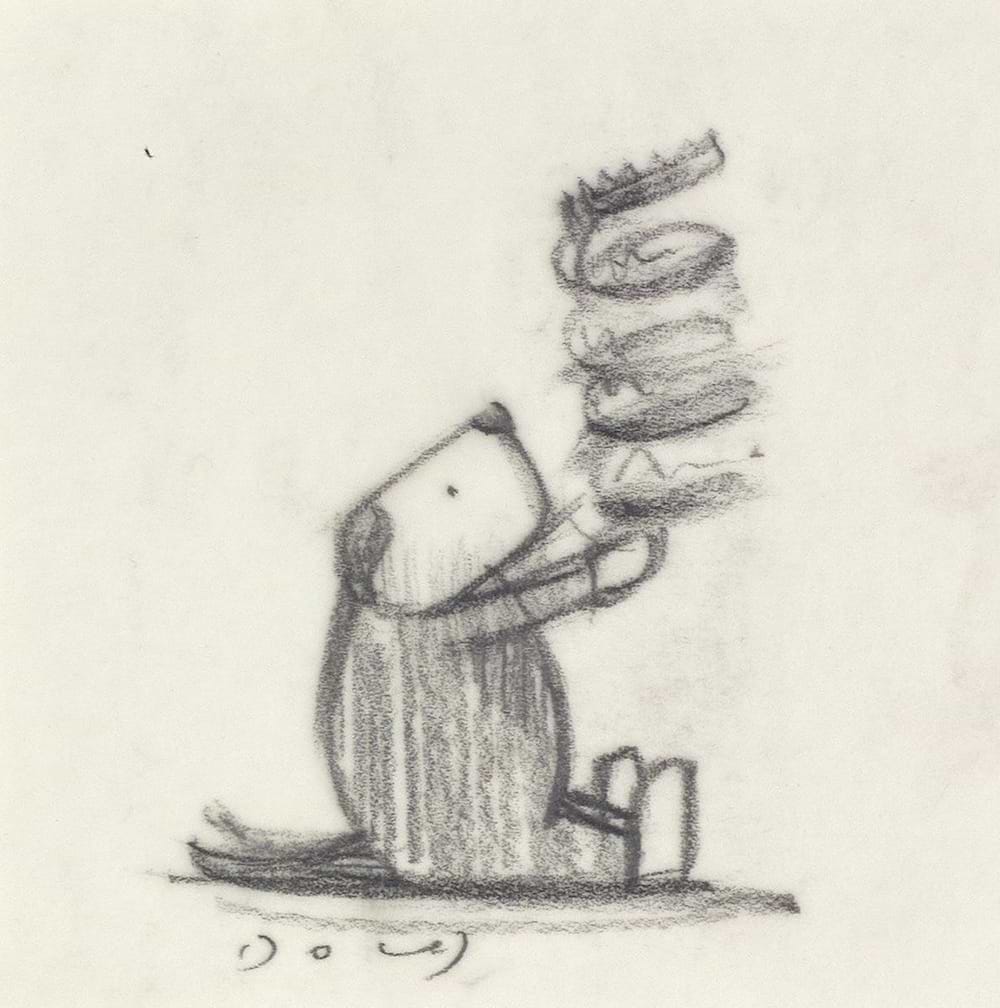 Warhol's Happy Hour III (Sketch)