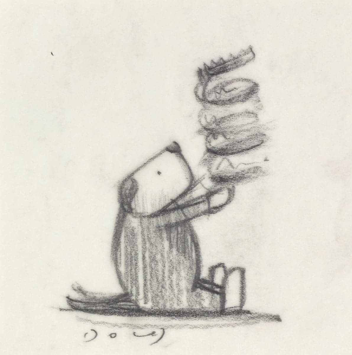 Warhol's Happy Hour III (Sketch)