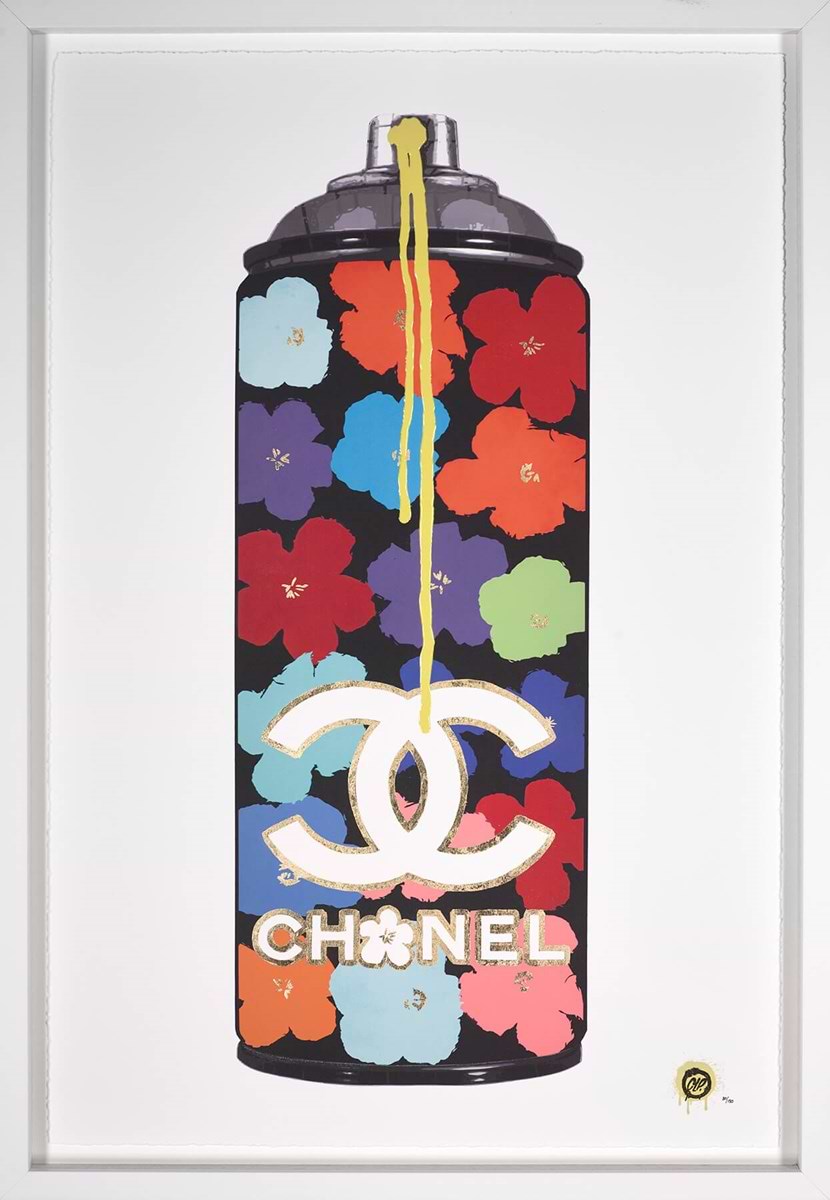Bottled Chic (Framed)