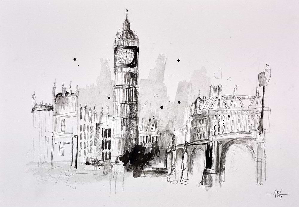 London View II (Sketch)