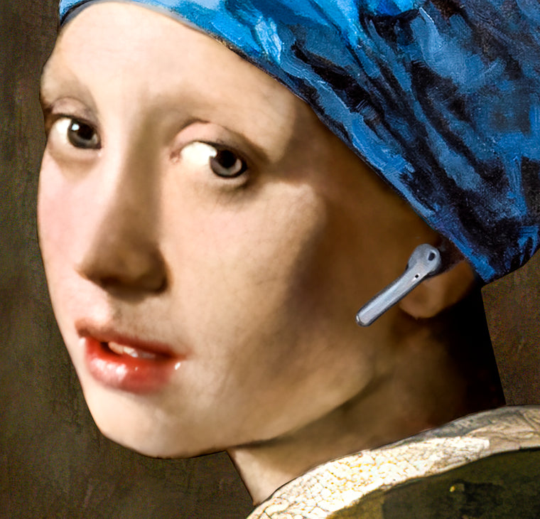 Girl with Pearl Ear Thing (Detail1)