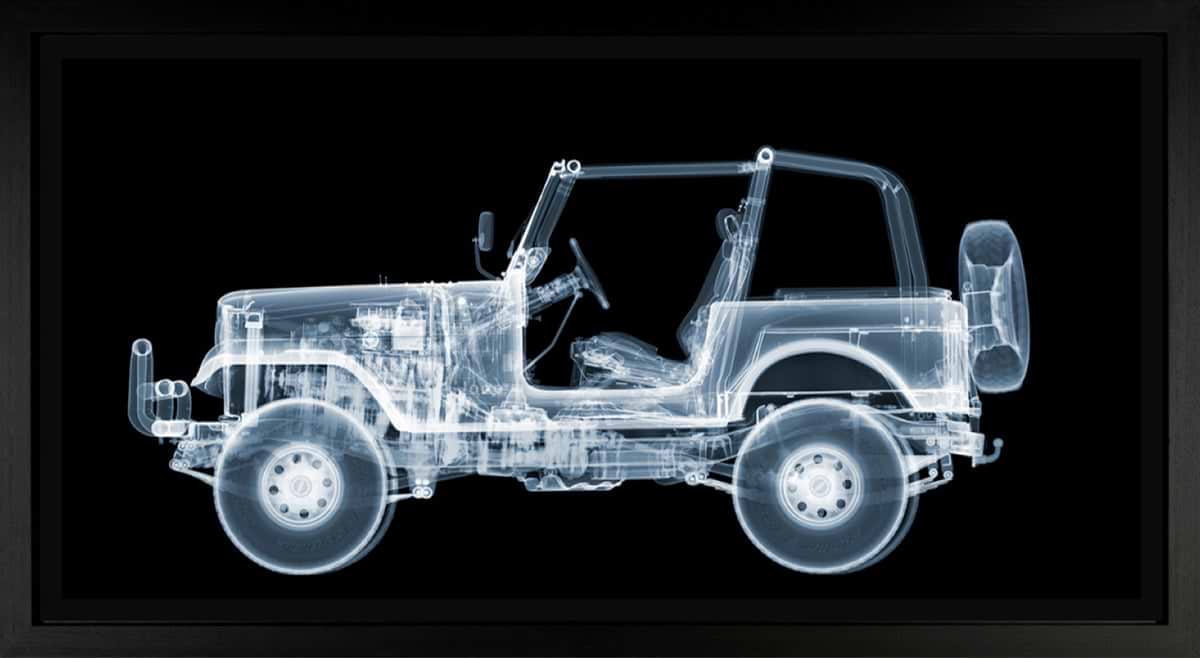CJ7 Jeep (Framed)