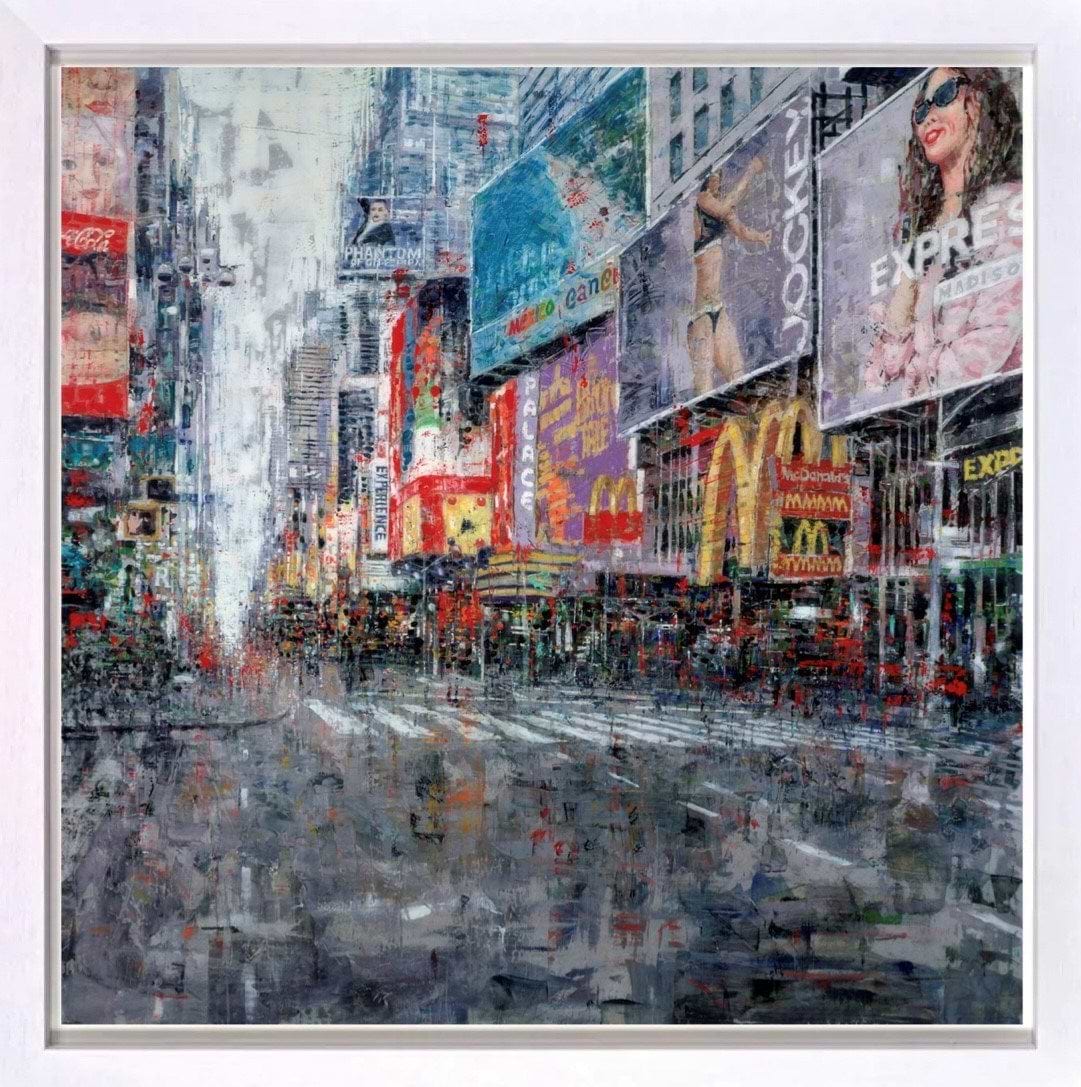 Towards Times Square II (Framed)