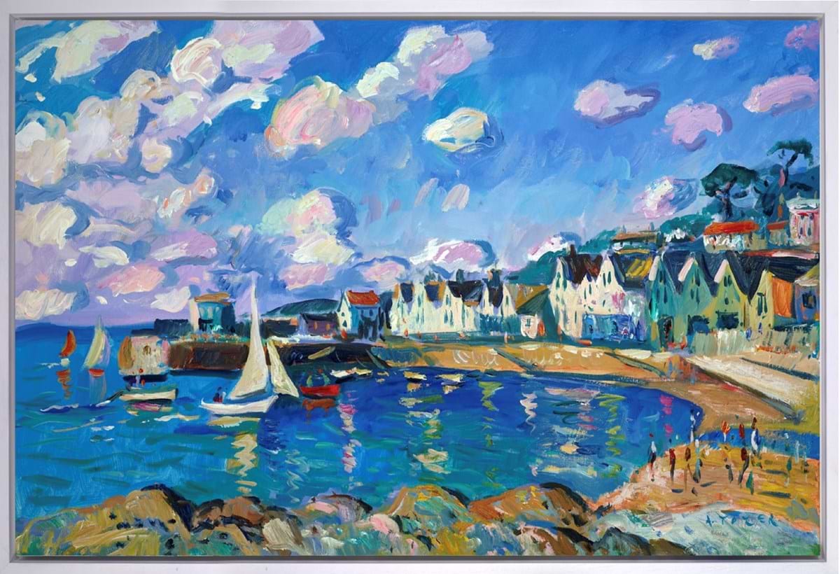 Sail Away II (Framed)