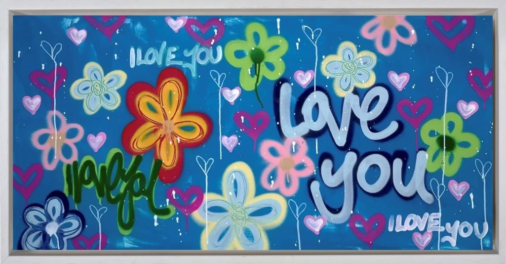 Plant Your Happiness Flower (Framed)