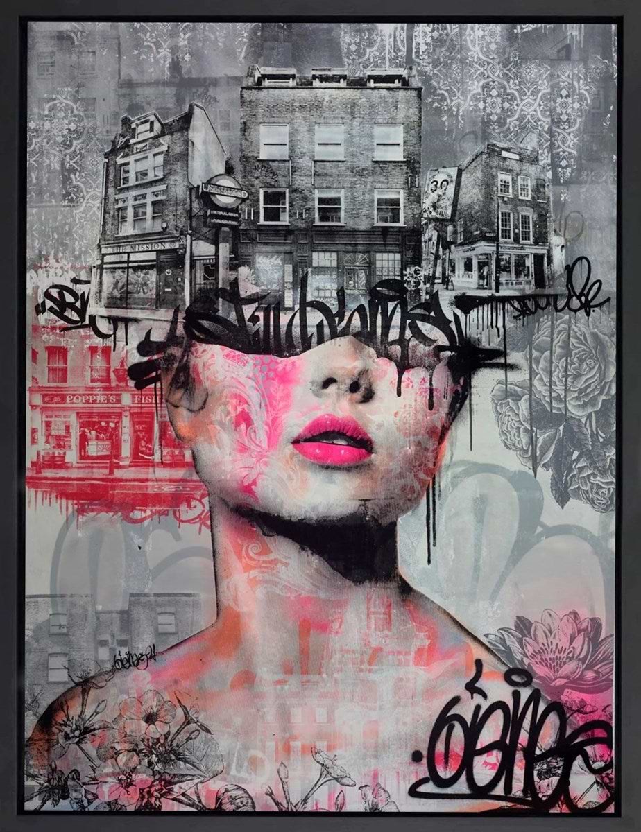 LDN State of Mind : Bricklane (Framed)