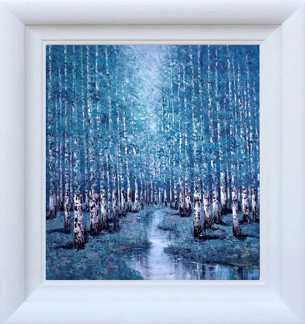 Forest of Blue (Framed)