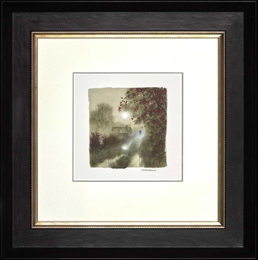 Lovers Lane (study) (Framed)