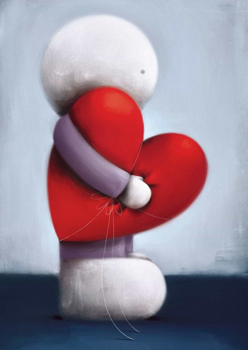 ★ORIGINALアート GIVE LOVE Away 2day Feel The Love | Doug Hyde – Clarendon Fine Art