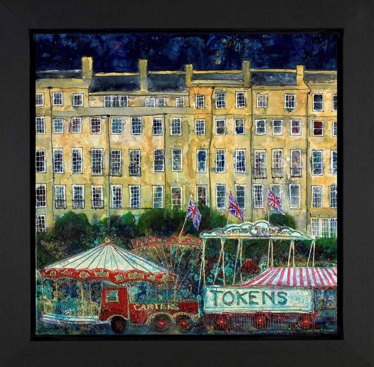 An Old Fashioned Fair in Bath (Framed)