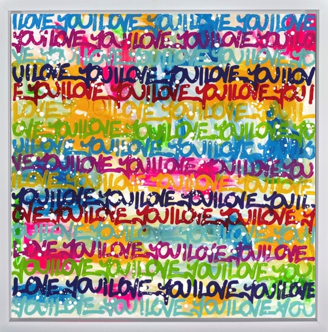 My Colourful Happy Place (Framed)
