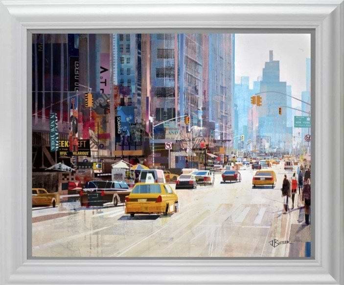 Bright on Broadway (Framed)