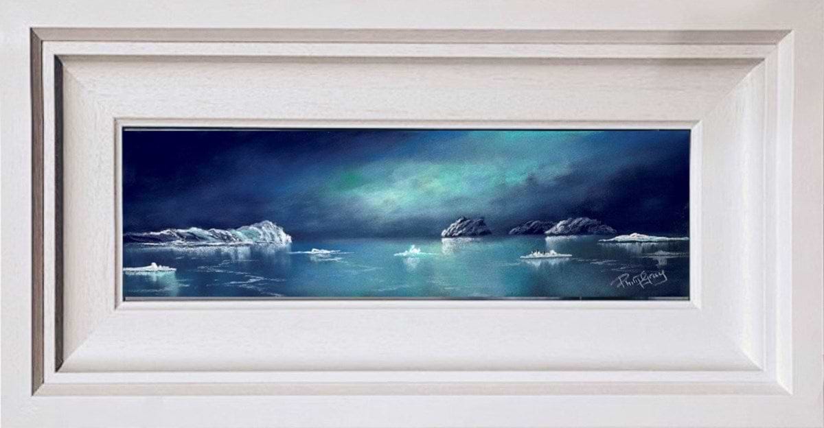 Ice Blue III (Framed)