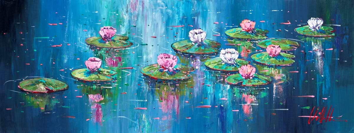 Lillies on the Pond IV