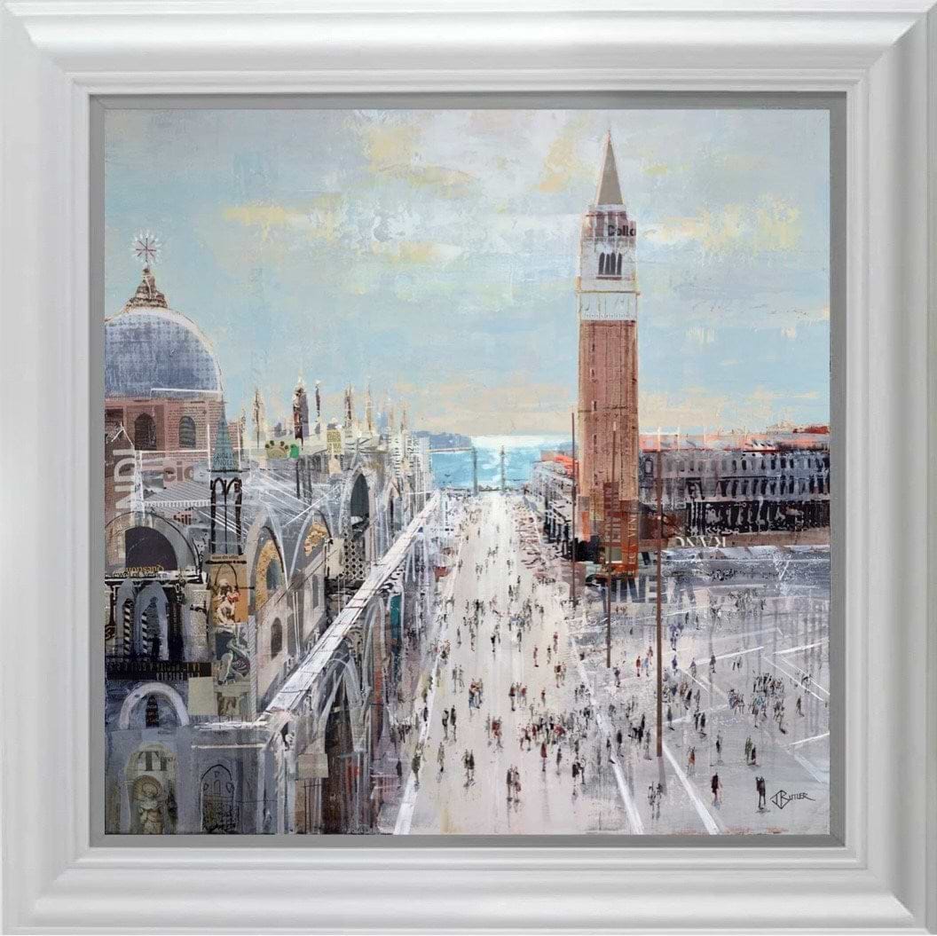 Piazza Views (Framed)