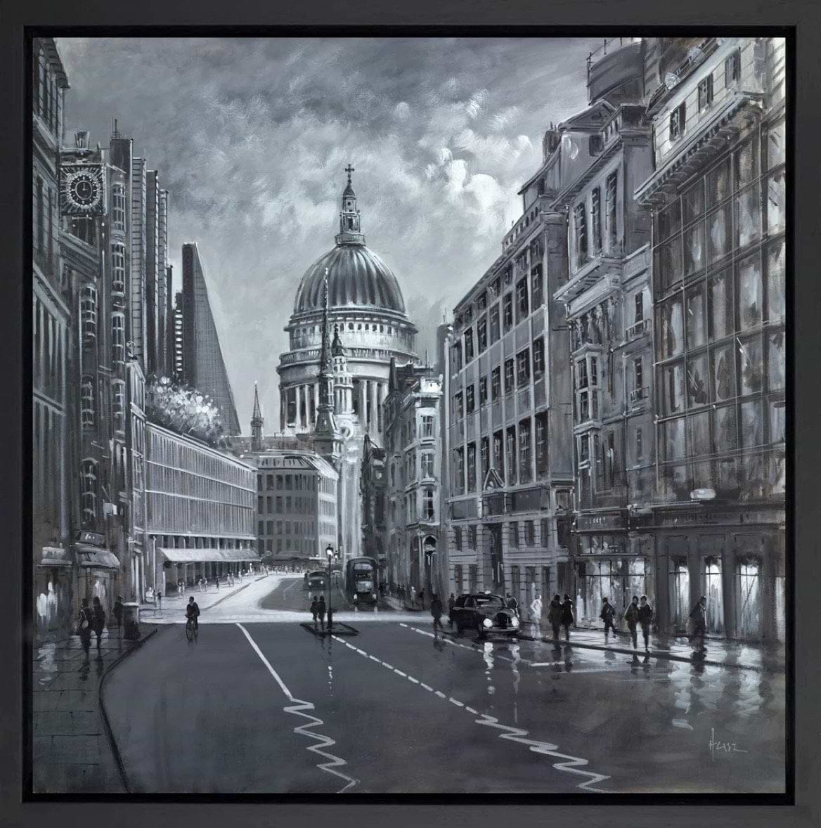 A Quiet City Day (Framed)