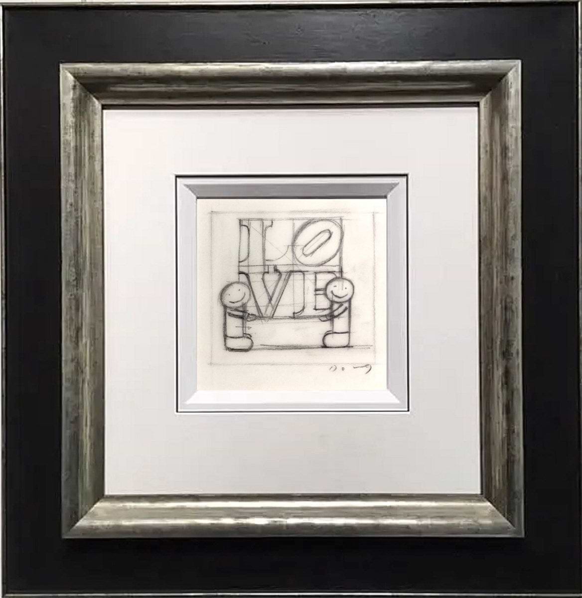 Taking Love Home (Sketch) Letters (Framed)