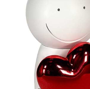 One Love (White and Red) (Detail1)